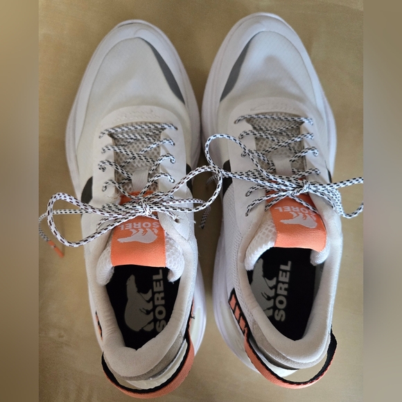 Sorel Women's Explorer Blitz Leisure Lace Sneakers White/Black Size 9 - Picture 6 of 10